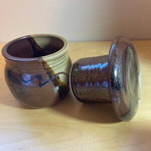 NEW Butter Bell Artist Stamp on Bottom, Rustic Nature Inspired